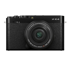X-E4 Body with XF27mmF2.8 R WR Lens Kit, Black